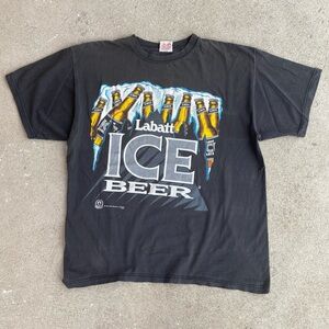 1998 Vintage Labatt Ice Beer Tee Shirt